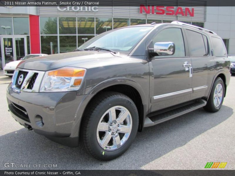 Smoke Gray / Charcoal 2011 Nissan Armada Platinum