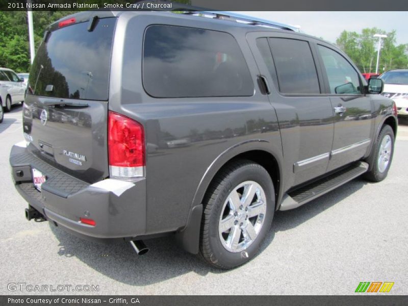 Smoke Gray / Charcoal 2011 Nissan Armada Platinum