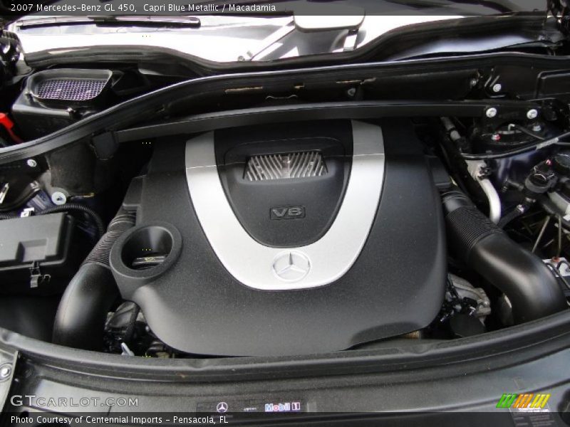 Capri Blue Metallic / Macadamia 2007 Mercedes-Benz GL 450