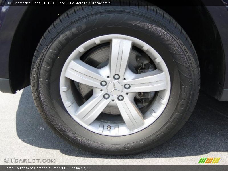Capri Blue Metallic / Macadamia 2007 Mercedes-Benz GL 450