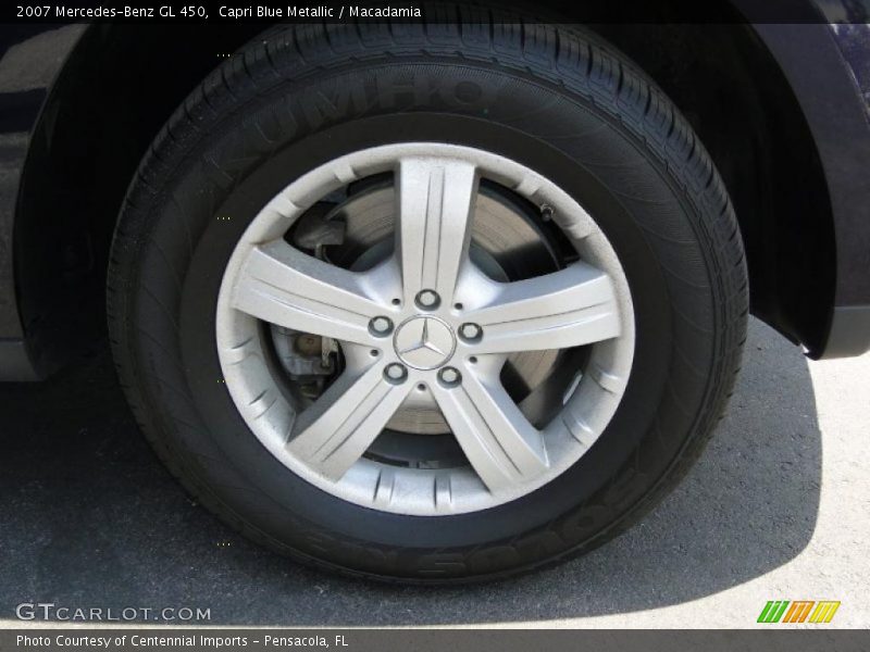 Capri Blue Metallic / Macadamia 2007 Mercedes-Benz GL 450