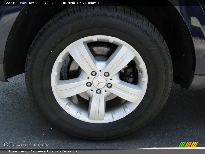 Capri Blue Metallic / Macadamia 2007 Mercedes-Benz GL 450
