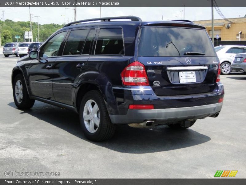 Capri Blue Metallic / Macadamia 2007 Mercedes-Benz GL 450