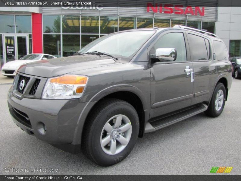 Smoke Gray / Charcoal 2011 Nissan Armada SV
