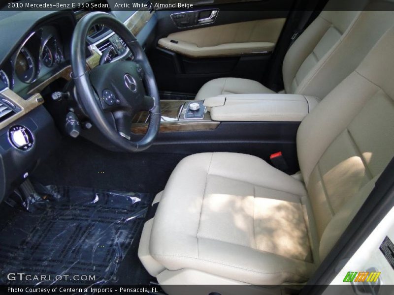 Arctic White / Almond Beige 2010 Mercedes-Benz E 350 Sedan
