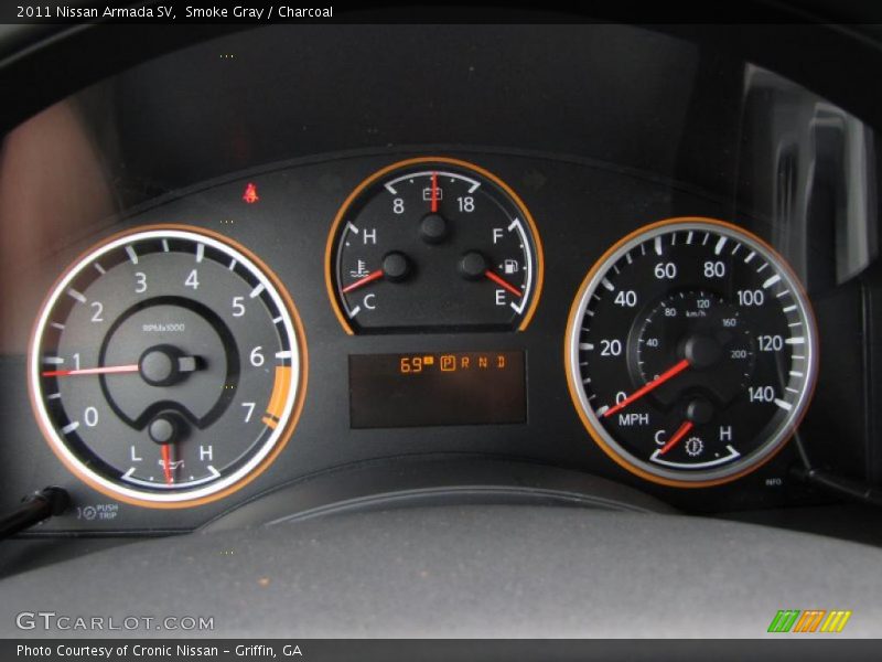  2011 Armada SV SV Gauges