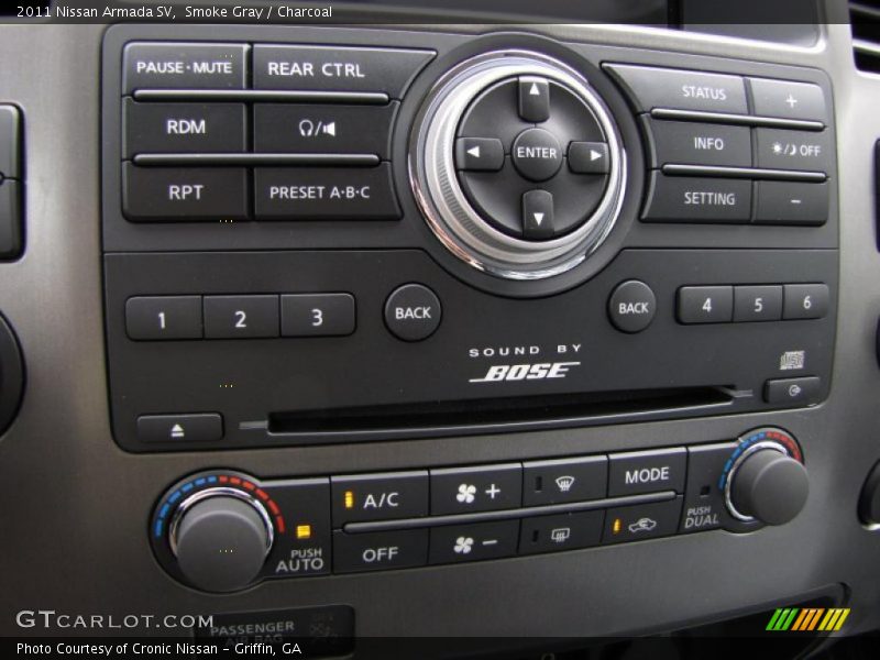 Controls of 2011 Armada SV