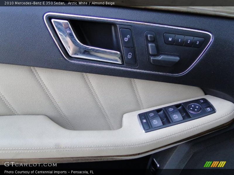 Arctic White / Almond Beige 2010 Mercedes-Benz E 350 Sedan