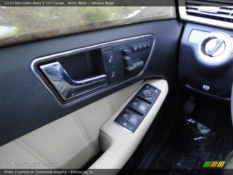 Arctic White / Almond Beige 2010 Mercedes-Benz E 350 Sedan