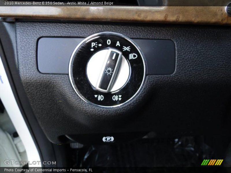 Arctic White / Almond Beige 2010 Mercedes-Benz E 350 Sedan