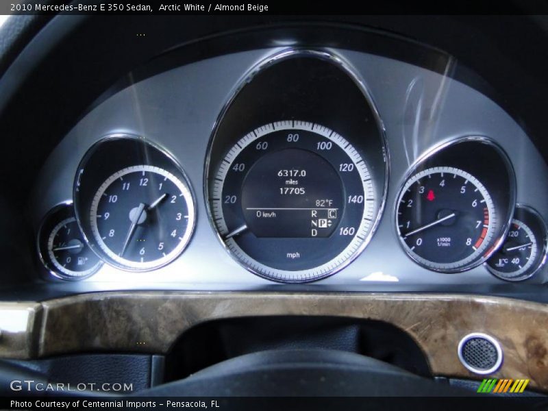Arctic White / Almond Beige 2010 Mercedes-Benz E 350 Sedan
