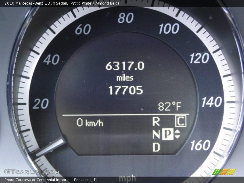 Arctic White / Almond Beige 2010 Mercedes-Benz E 350 Sedan