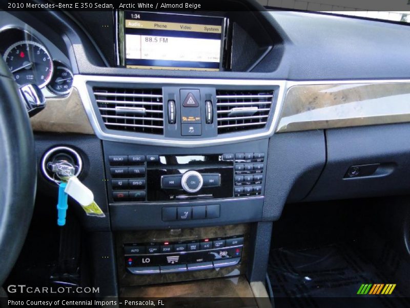 Arctic White / Almond Beige 2010 Mercedes-Benz E 350 Sedan
