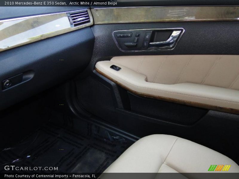 Arctic White / Almond Beige 2010 Mercedes-Benz E 350 Sedan