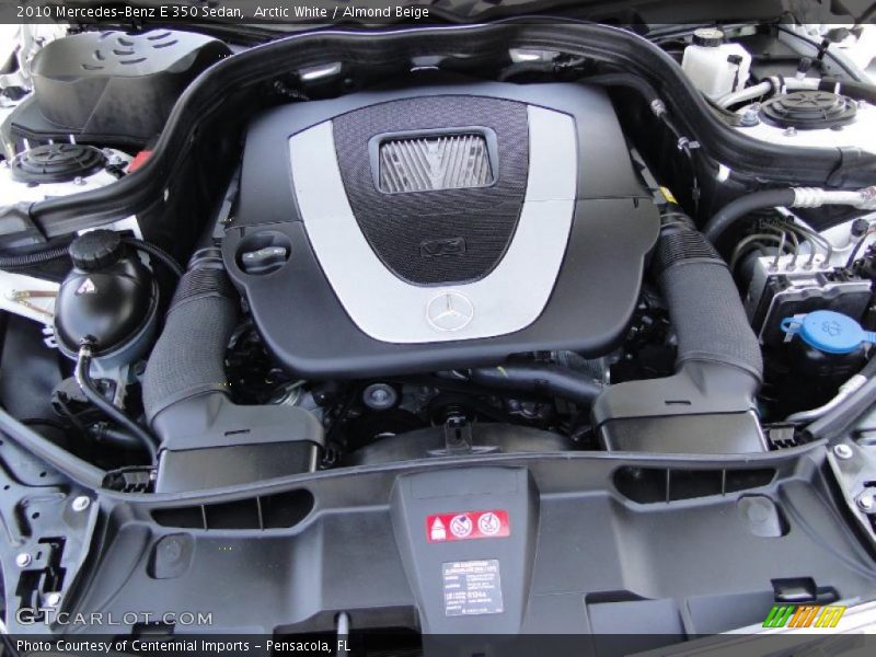 Arctic White / Almond Beige 2010 Mercedes-Benz E 350 Sedan
