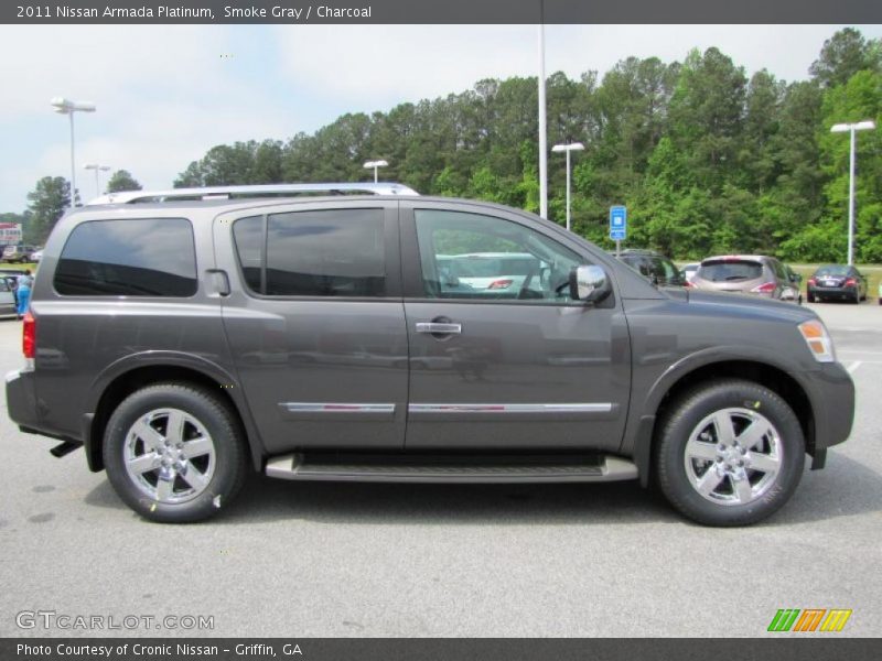 Smoke Gray / Charcoal 2011 Nissan Armada Platinum