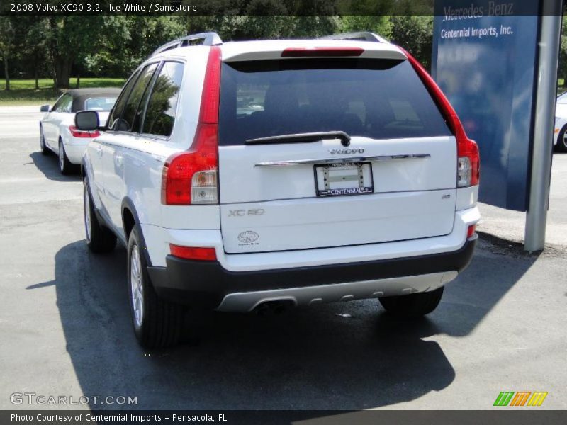 Ice White / Sandstone 2008 Volvo XC90 3.2