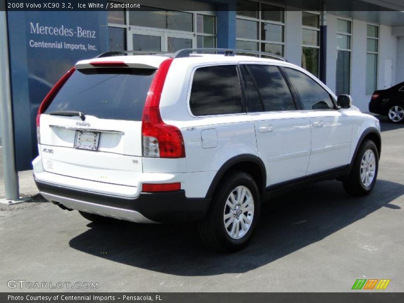 Ice White / Sandstone 2008 Volvo XC90 3.2
