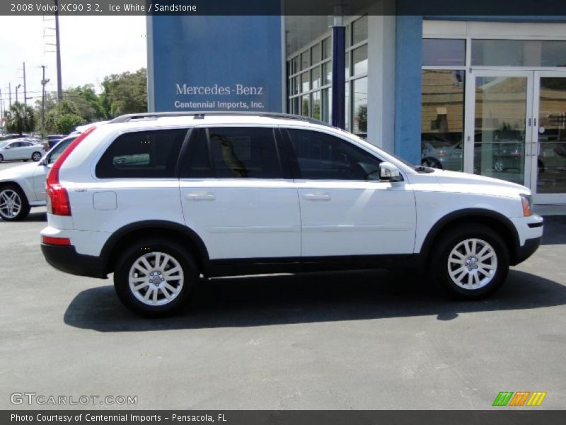 Ice White / Sandstone 2008 Volvo XC90 3.2