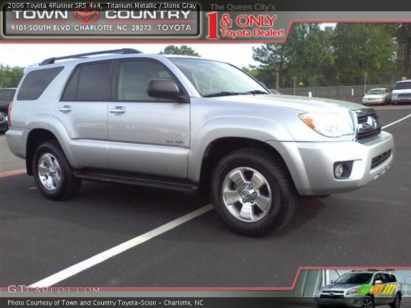 Titanium Metallic / Stone Gray 2006 Toyota 4Runner SR5 4x4