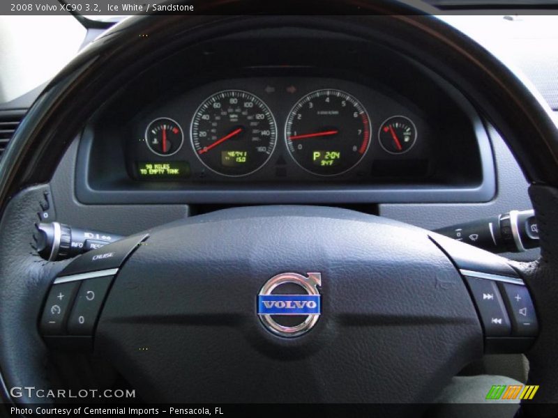 Ice White / Sandstone 2008 Volvo XC90 3.2