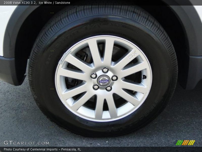 Ice White / Sandstone 2008 Volvo XC90 3.2