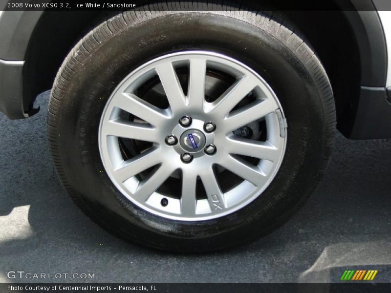 Ice White / Sandstone 2008 Volvo XC90 3.2
