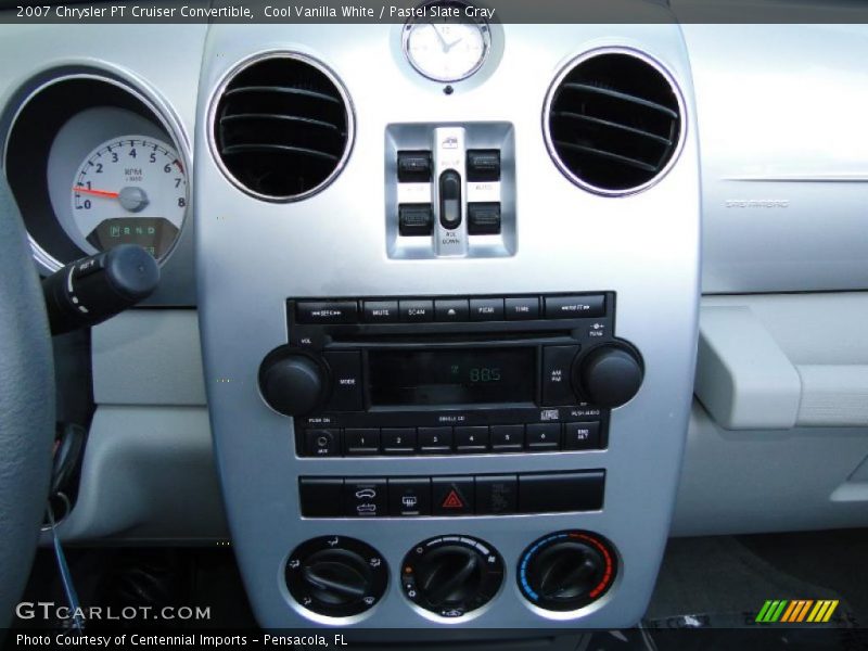 Cool Vanilla White / Pastel Slate Gray 2007 Chrysler PT Cruiser Convertible