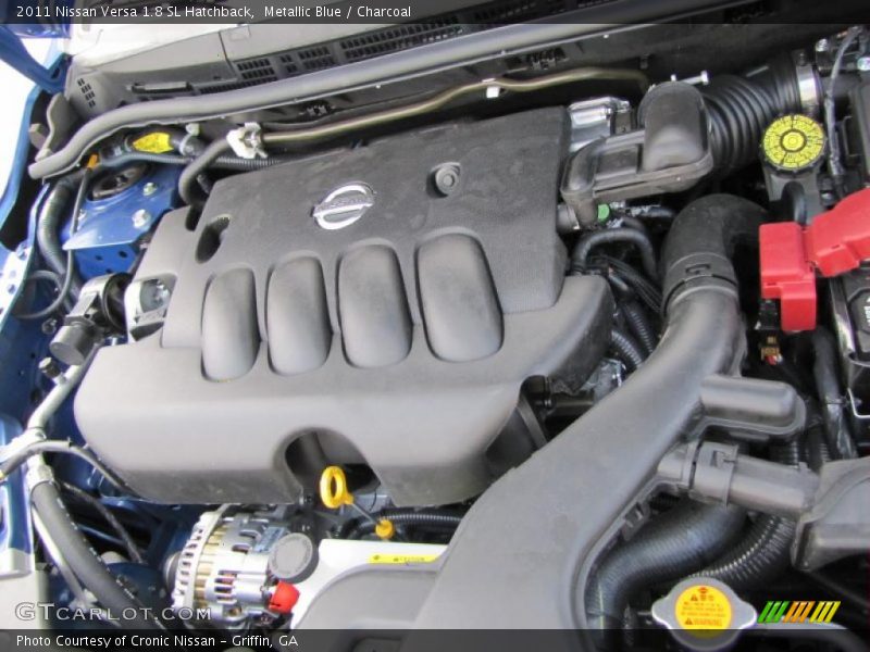  2011 Versa 1.8 SL Hatchback Engine - 1.8 Liter DOHC 16-Valve CVTCS 4 Cylinder