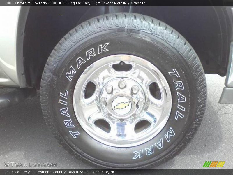 Light Pewter Metallic / Graphite 2001 Chevrolet Silverado 2500HD LS Regular Cab