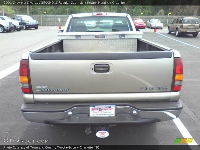 Light Pewter Metallic / Graphite 2001 Chevrolet Silverado 2500HD LS Regular Cab