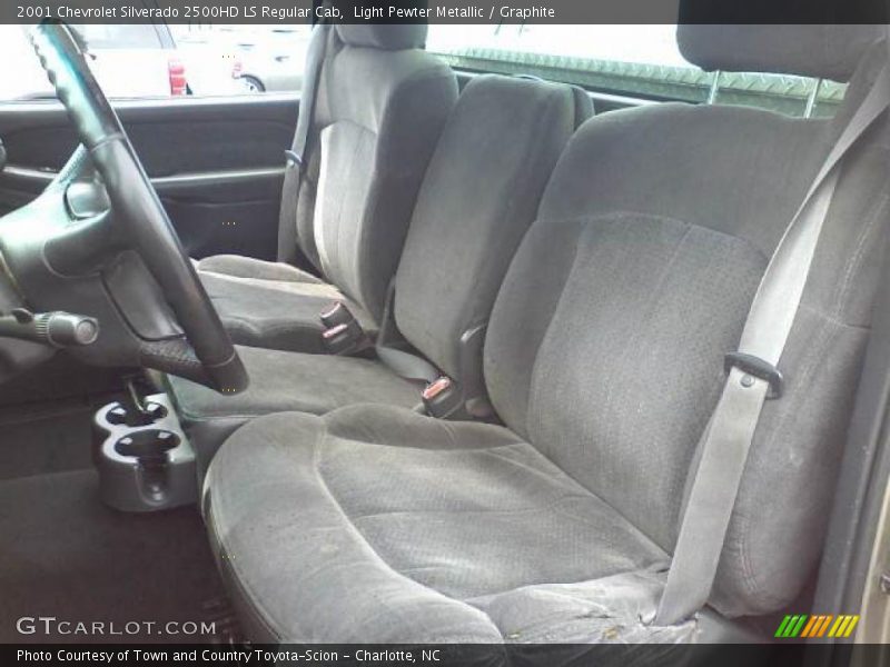 Light Pewter Metallic / Graphite 2001 Chevrolet Silverado 2500HD LS Regular Cab