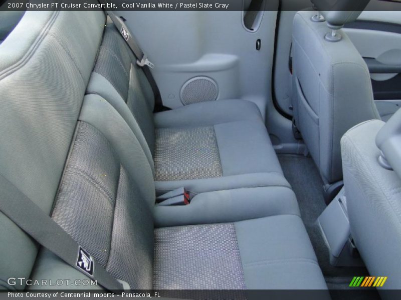 Cool Vanilla White / Pastel Slate Gray 2007 Chrysler PT Cruiser Convertible