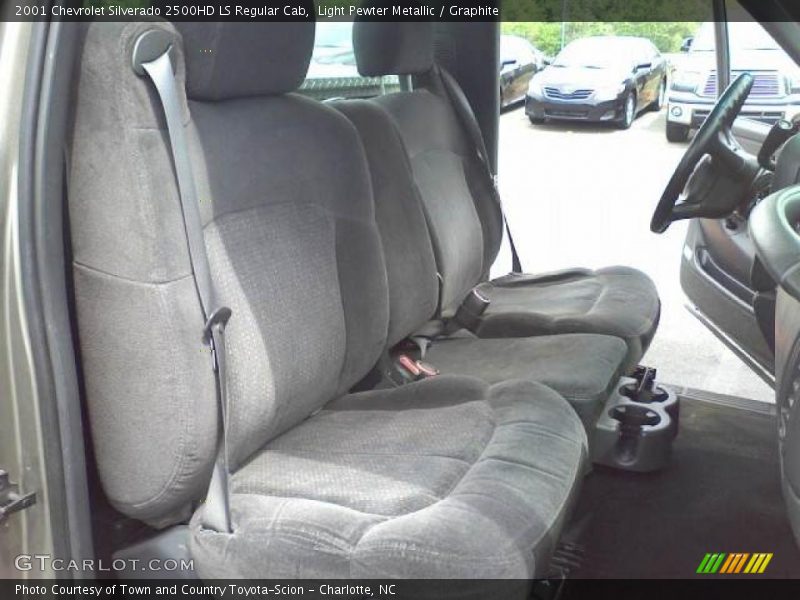Light Pewter Metallic / Graphite 2001 Chevrolet Silverado 2500HD LS Regular Cab