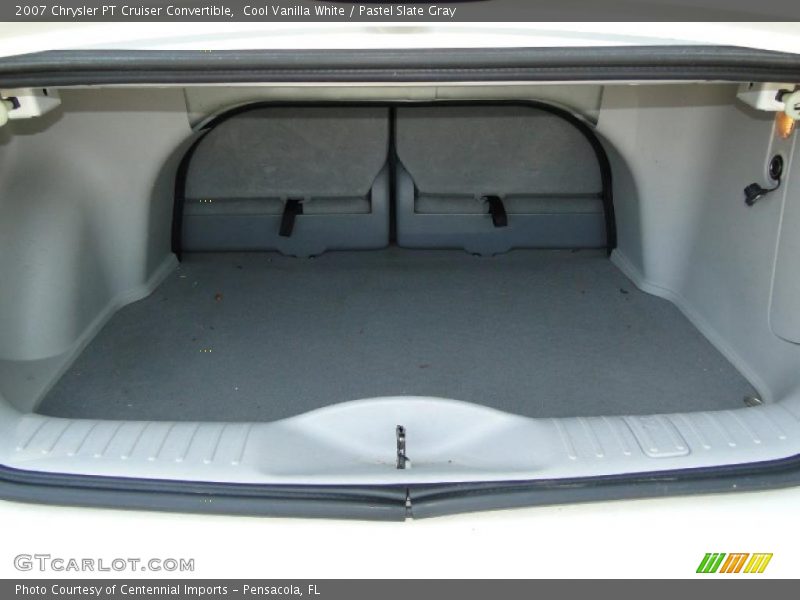 Cool Vanilla White / Pastel Slate Gray 2007 Chrysler PT Cruiser Convertible