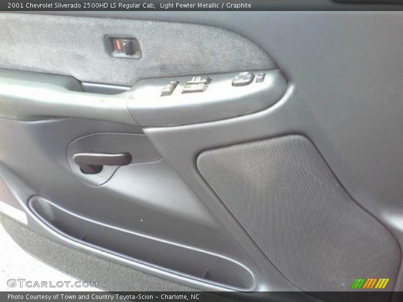 Light Pewter Metallic / Graphite 2001 Chevrolet Silverado 2500HD LS Regular Cab