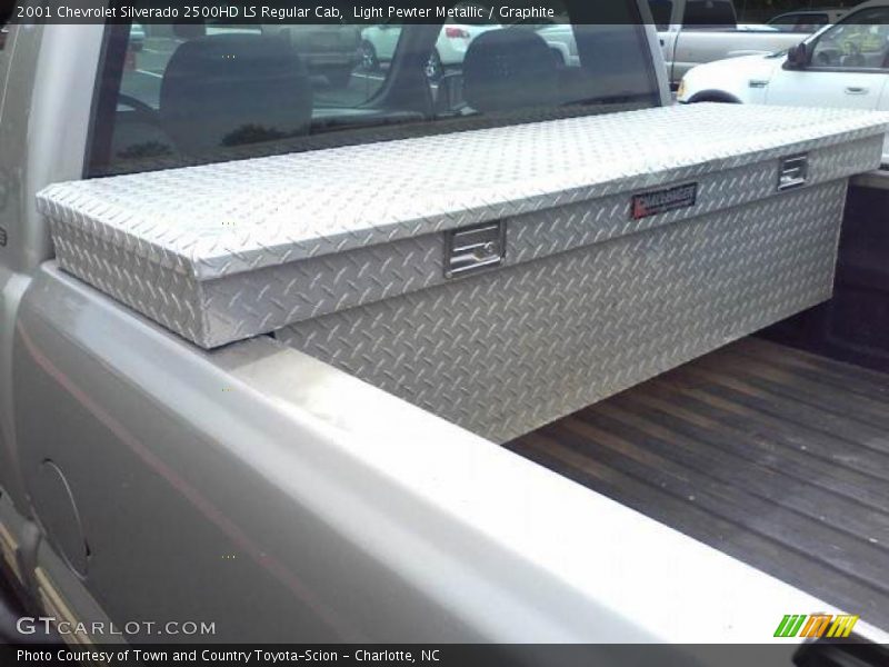 Light Pewter Metallic / Graphite 2001 Chevrolet Silverado 2500HD LS Regular Cab