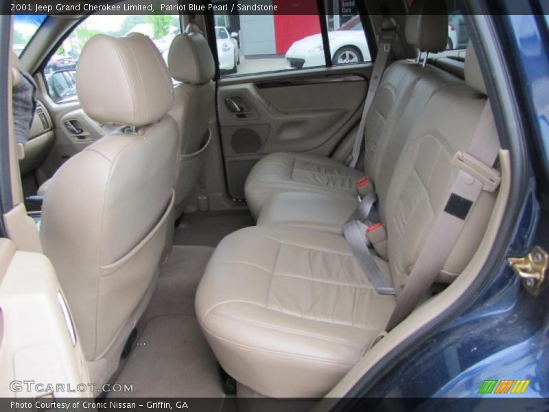  2001 Grand Cherokee Limited Sandstone Interior