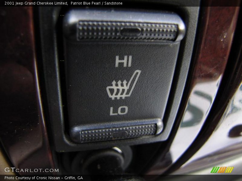Patriot Blue Pearl / Sandstone 2001 Jeep Grand Cherokee Limited