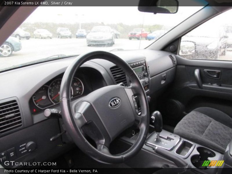  2007 Sorento LX 4WD Gray Interior