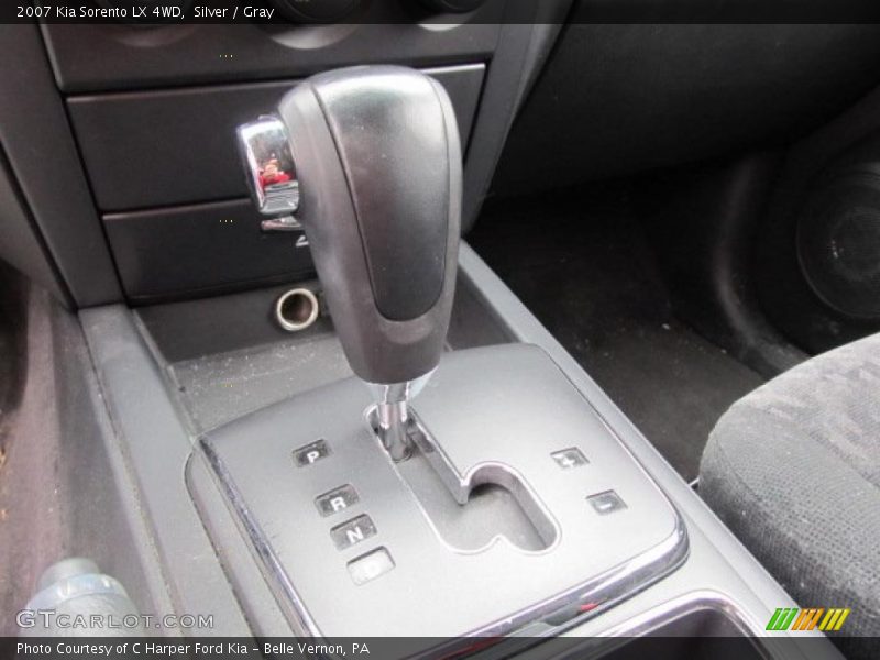 2007 Sorento LX 4WD 5 Speed Automatic Shifter