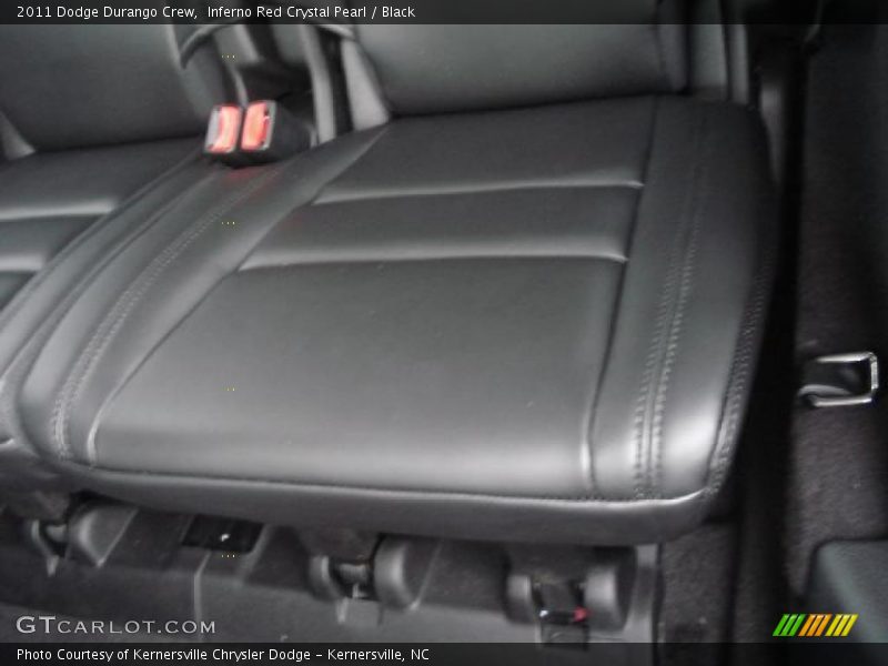 Inferno Red Crystal Pearl / Black 2011 Dodge Durango Crew