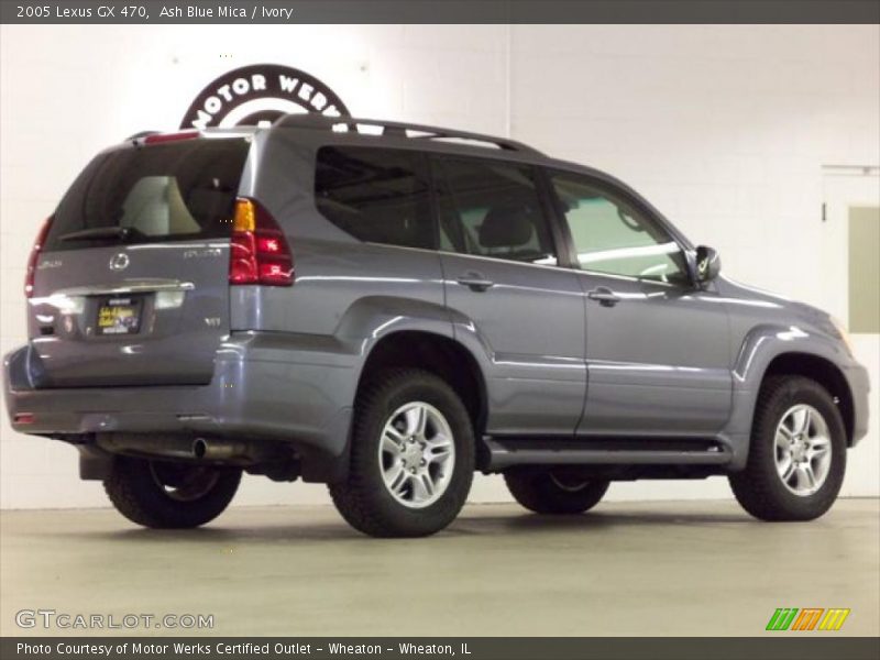 Ash Blue Mica / Ivory 2005 Lexus GX 470