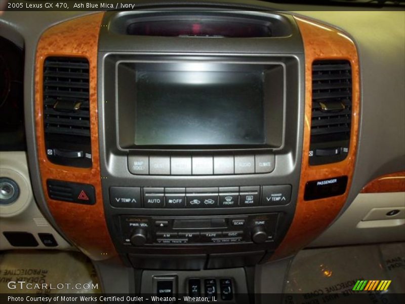 Ash Blue Mica / Ivory 2005 Lexus GX 470