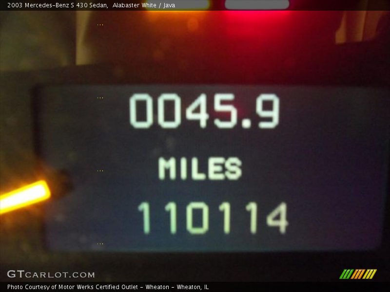 Alabaster White / Java 2003 Mercedes-Benz S 430 Sedan