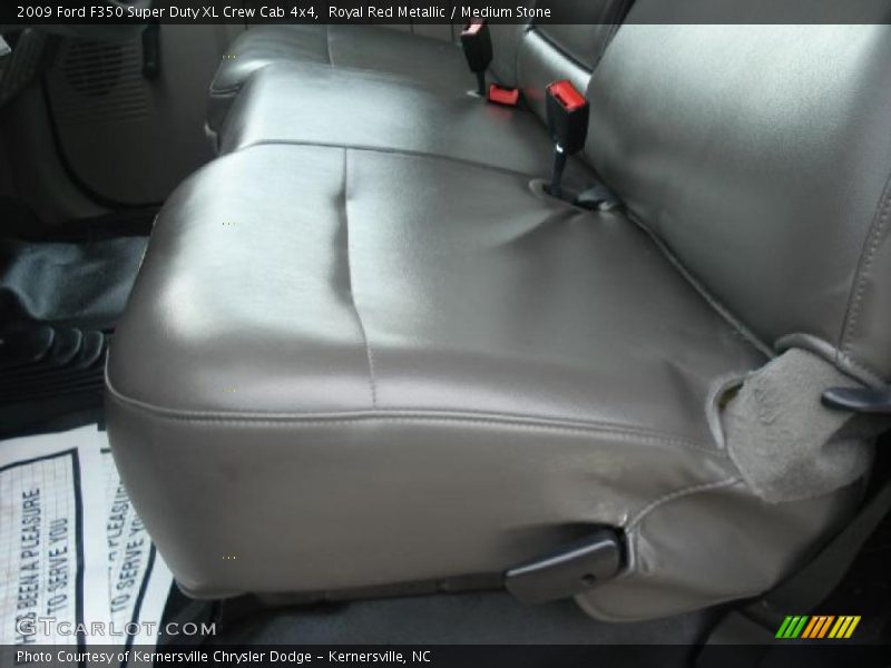  2009 F350 Super Duty XL Crew Cab 4x4 Medium Stone Interior