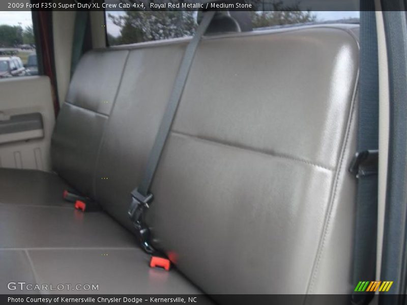  2009 F350 Super Duty XL Crew Cab 4x4 Medium Stone Interior