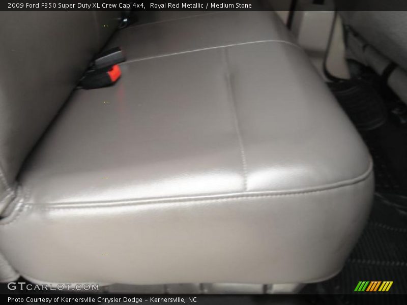 Royal Red Metallic / Medium Stone 2009 Ford F350 Super Duty XL Crew Cab 4x4