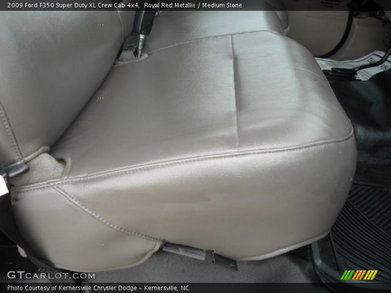 Royal Red Metallic / Medium Stone 2009 Ford F350 Super Duty XL Crew Cab 4x4