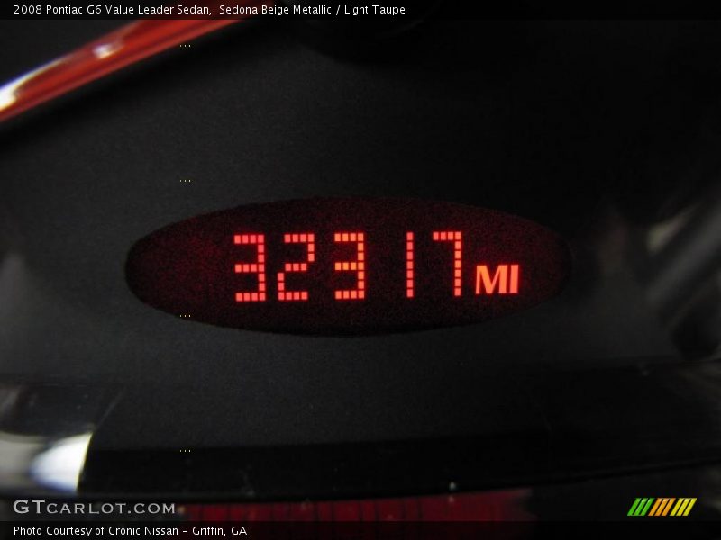 Sedona Beige Metallic / Light Taupe 2008 Pontiac G6 Value Leader Sedan